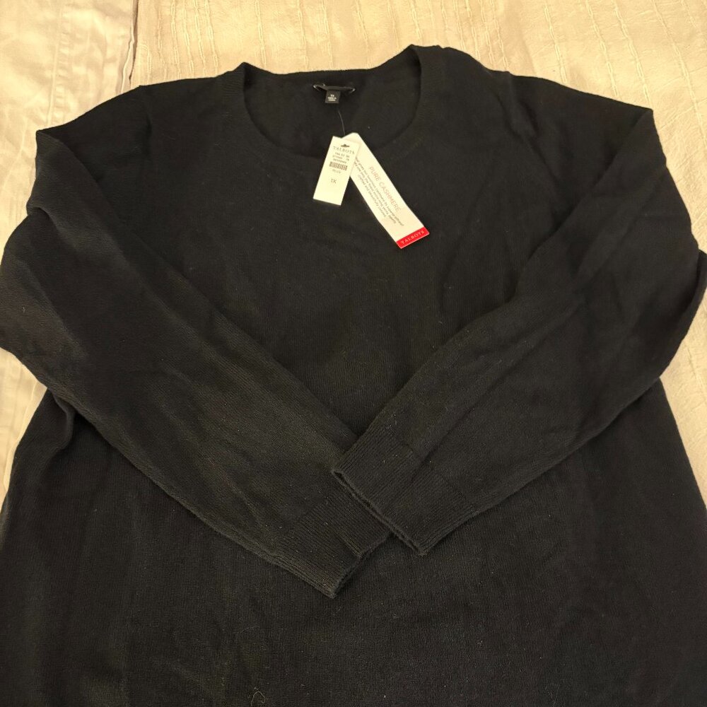 Talbots Cashmere Crew Neck Sweater NWT size 1X